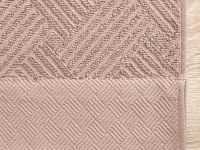 Полотенце махровое Зигзаг/Zigzag, коричневое