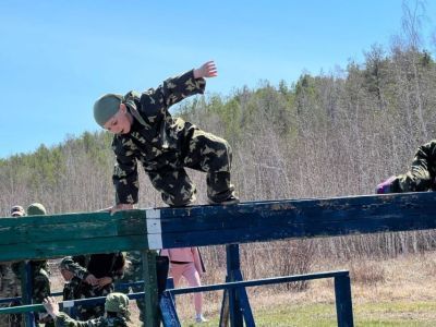 В Якутске прошла военно-патриотическая игра для детей сотрудников УФСИН