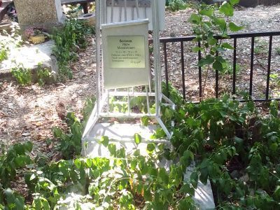 Могила И.М. Богачева, питерского рабочего, участника взятия Зимнего дворца, члена партии с 1902 г.