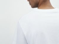 Футболка с текстовым принтом, Белый