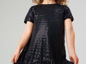 Платье трикотажное для девочек