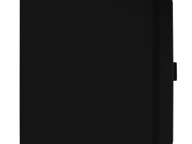 Скетчбук Гамма "Студия" 19х19 см 100 л 110 г, черный, твердая обложка, на резинке, слоновая кость