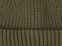 Шапка-бини с отворотом, Зеленый