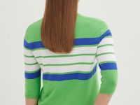 Джемпер в полоску из вискозы