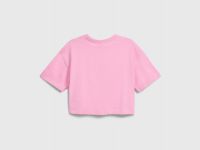 Свободная футболка для девочек, Розовый