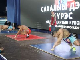 Кобяйский улус второй год подряд завоевал Кубок Федерации по национальному многоборью