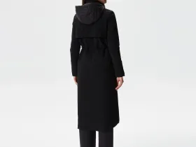 Женская утеплённая куртка-парка Lacoste с эластичным поясом