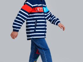 Куртка текстильная с полиуретановым покрытием для мальчиков (ветровка)