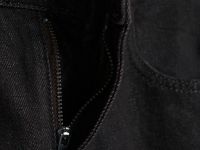 Прямые джинсы с высокой посадкой, Коричневый