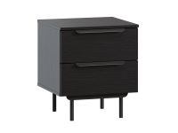 Тумба прикроватная Квелен 48x55 Черный древесный