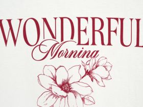 Футболка с принтом, Белый