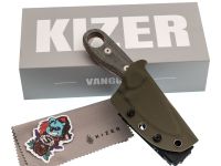 Туристический нож Kizer Beaver, сталь Nitro-V, рукоять микарта/G10