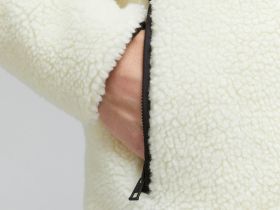 Свободная куртка из шерпы