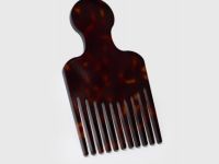 Набор аксессуаров для волос: гребень, расчёска и шпилька, Коричневый