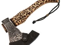 Топор Медведь средний, гравированный