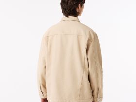 Мужская лёгкая куртка Lacoste из хлопка