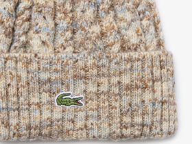 Шапка-бини Lacoste унисекс из шерсти