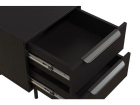 Тумба прикроватная Квелен 48x55 Черный древесный