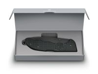 Складной нож Victorinox Evoke BS Alox Black, сталь 1.4116, рукоять алюминий, черный
