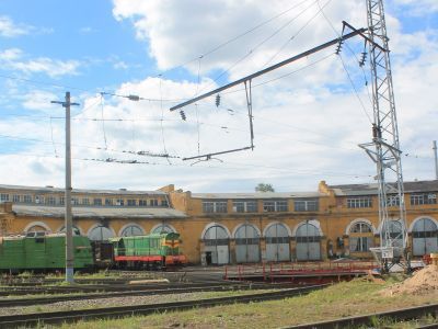 Здание паровозного депо. Здесь возникла первая ячейка большевиков