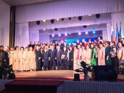 В Хангаласском улусе Якутии состоялось торжественное собрание общественности