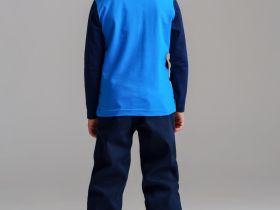 Брюки текстильные утепленные флисом для мальчиков