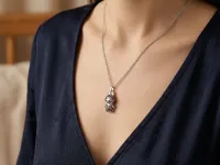 Подвеска из серебра с гранатами э0606пд10250366