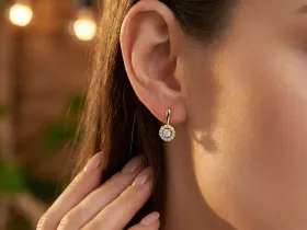 Серьги из желтого золота э0312сг02163200