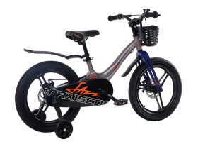 Детский велосипед Maxiscoo Jazz Pro 18, год 2024, цвет Синий