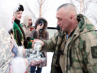 Пришел солдат домой