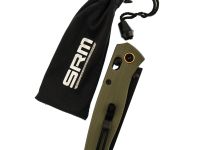 Складной нож SRM Medal 2, сталь 10Cr15CoMoV, рукоять G10, (255L-GP2)