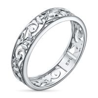 Кольцо из серебра э0612кц03152800_white