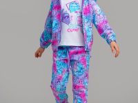 Толстовка трикотажная для девочек