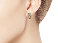 Серьги из желтого золота с бриллиантами э0301сг01182100