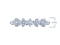 Кольцо из белого золота э4712кц03183700