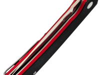 Складной нож Амур Техно малый, сталь N690, рукоять G10 черно-красный