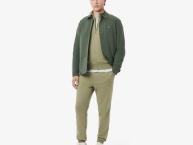 Мужские спортивные брюки Lacoste из органического хлопка