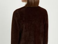 Кардиган с округлой горловиной