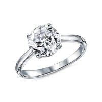 Серебряное кольцо с фианитами