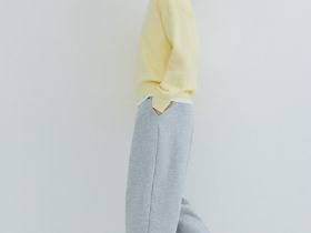 Брюки О-силуэта, Серый