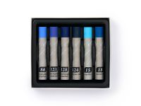 Набор пастели масляная Малевичъ "Graf'Art" профессиональная, синие тона №2, 6 шт