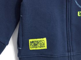 Толстовка на молнии для маленького мальчика