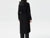 Женская утеплённая куртка-парка Lacoste с эластичным поясом