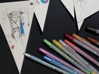 Ручка гелевая GELLY ROLL "Metallic", разные цвета