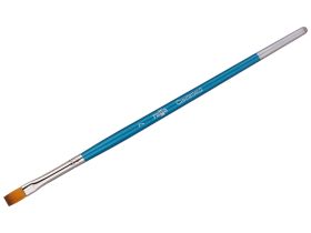 Кисть синтетика №16 плоская Гамма короткая ручка