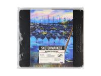 Набор карандашей акварельные Sketchmarker "Морской", 24 цвета, жестяной пенал