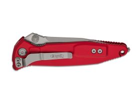 Складной нож Microtech Socom Elite, сталь M390, рукоять алюминий, красный