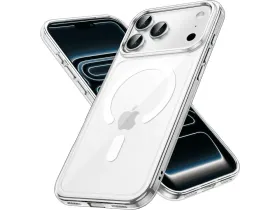 Чехол-накладка Keephone Non-Yellowing MagSafe для Apple iPhone 17 Pro Max пластиковый (прозрачный)