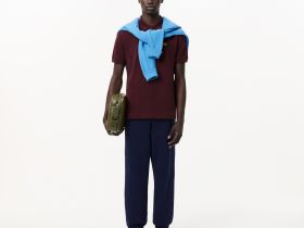Мужское поло Lacoste L1212 классического кроя