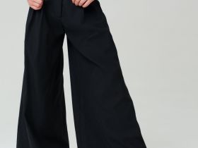 Брюки текстильные для девочек